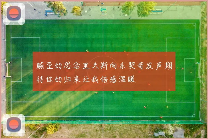 腻歪的思念里夫斯向东契奇发声期待你的归来让我倍感温暖